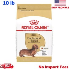 Royal Canin Breed Health Nutrition Dachshund Adult Dry Dog Food, 10 lb Bag