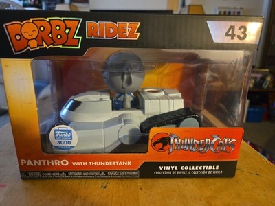 NEW! Funko Dorbz Ridez #43 ThunderCats Panthro with ThunderTank Vinyl Figure!