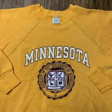 Vintage Champion University of Minnesota College Sweatshirt Size Medium 1980s