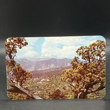 Vintage Sanborn Souvenir Postcard Pikes Peak Garden of the Gods