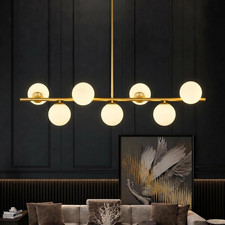 Globe Modern Sputnik Chandeliers for Dining Room Chandelier, 7-Light Dining Room