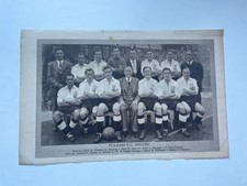 Original rare Fulham FC Team Photo 1949-50 - Weekly Telegraph
