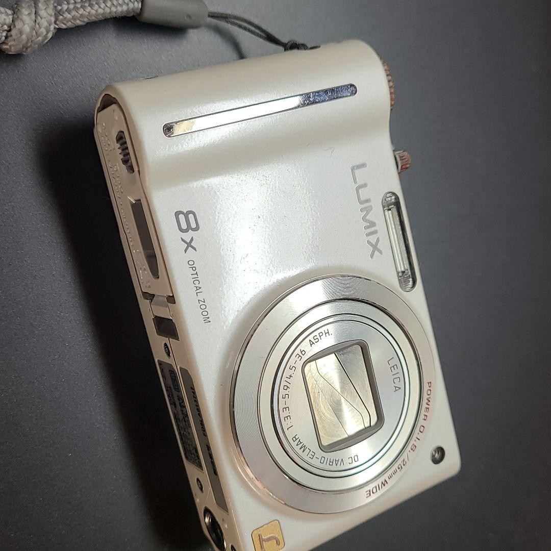 カメラ LUMIX Panasonic Lumix ZX DMC-ZX1-W Compact Camera SDHC HDMI White