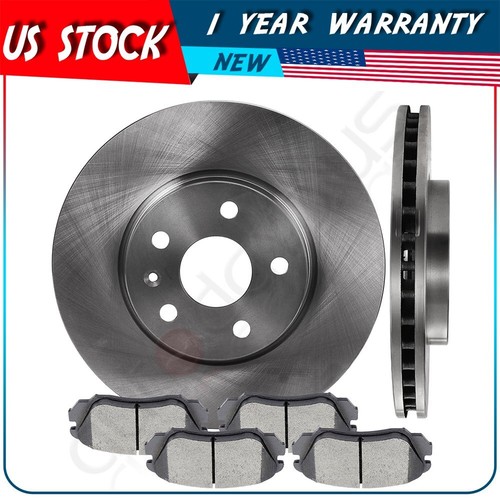 Front Vented Brake Rotors And Ceramic Pads For 20102017 Chevrolet