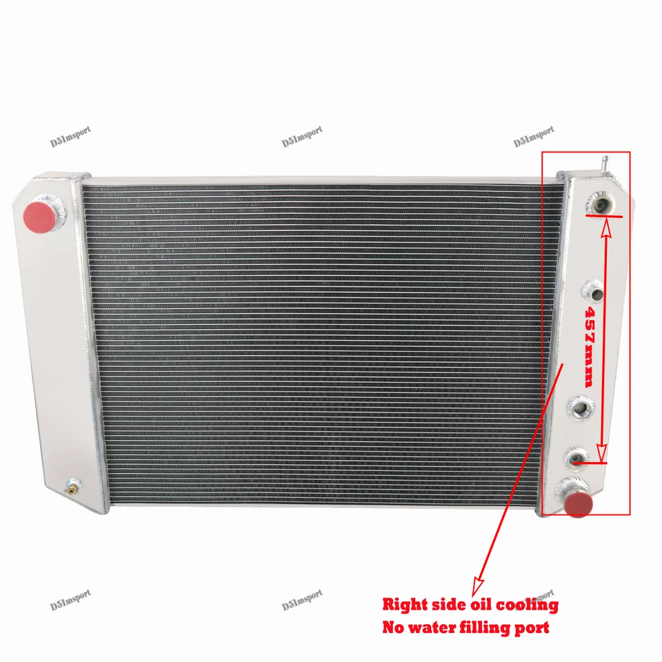 3 Row Radiator For 1991-2002 Chevy C60/ C70 Kodiak GMC C7000 C6500 Topkick V8 L6 Foto 3 de 4