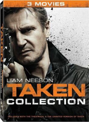 Taken 1 2 3 Trilogy (DVD, WS, 2015) Liam Neeson NEW
