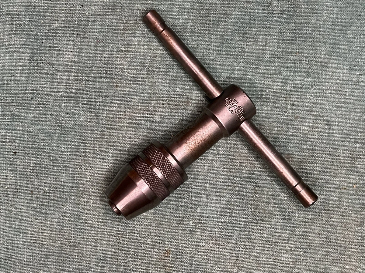 Vintage Craftsman T Handle Tap Wrench 4067 Made in the USA