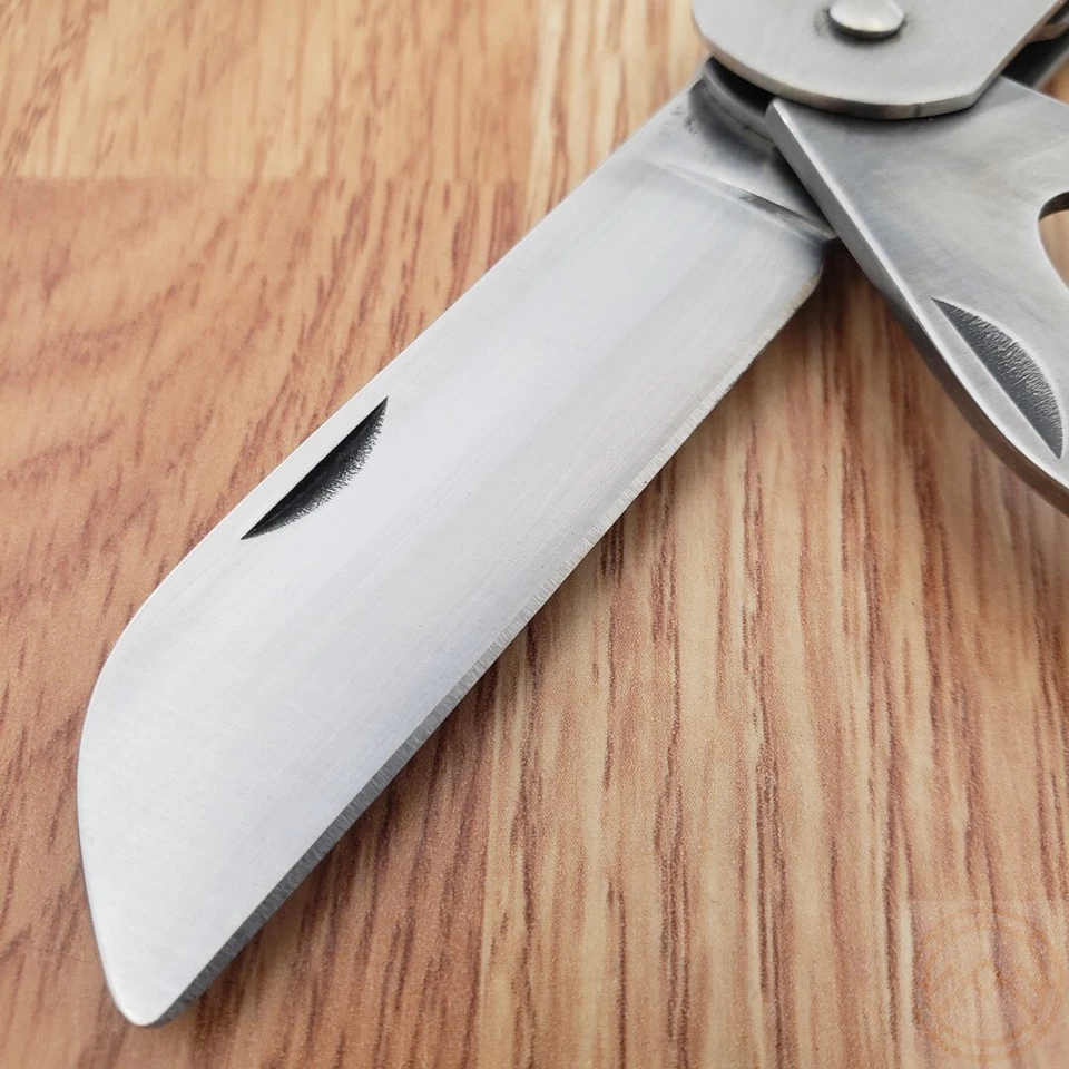 J. Adams Sheffield England Gen British Army Pocket Knife Stainless Blade Steel - Image 2 of 4