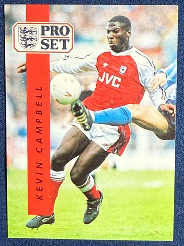 1990 Pro Set Kevin Campbell #10 card