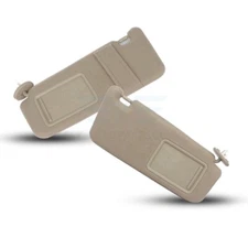 Pair Left+Right Sun Visors For 09-12 Toyota Venza Sport Utility 4-Door 2.7L 3.5L