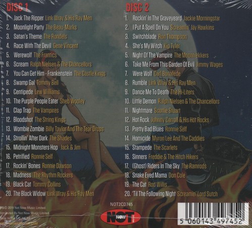 ROCKABILLY FROM HELL - LINK WRAY GENE VINCENT RONNIE SELF - 2 CDS - NEW!! - Picture 2 of 2