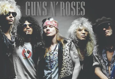 guns n' roses オリジナルプリント  生写真 Guns N Roses High quality Photo Reproduction Free Domestic