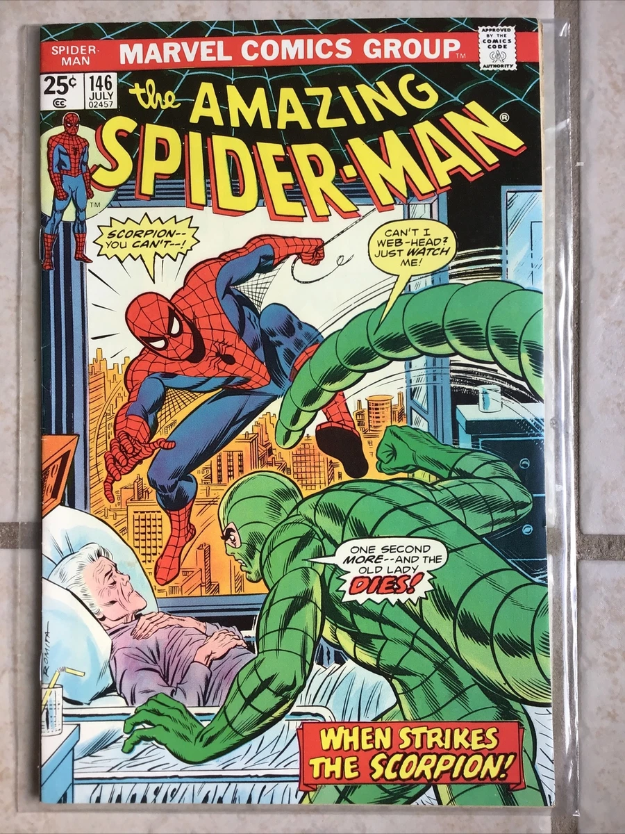 The Amazing Spider-Man #146 (Jul.1975,Marvel) Spider-Man Vs Scorpion | eBay