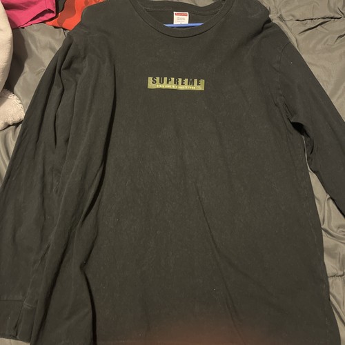 supreme long sleeve logo 1994 | eBay