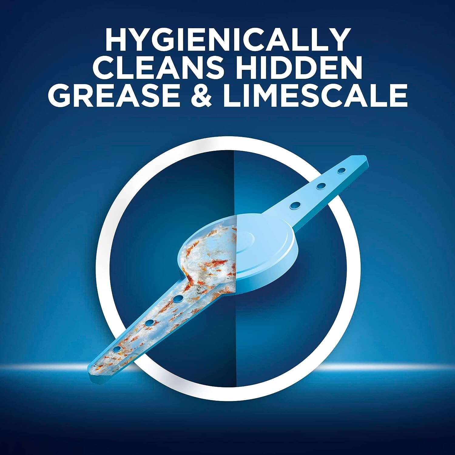 Finish Dual Action Dishwasher Cleaner Fight Grease & Limescale, Fresh