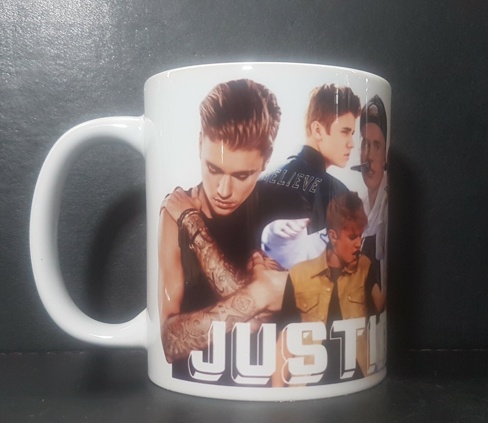 Justin Bieber Ceramic Mug.