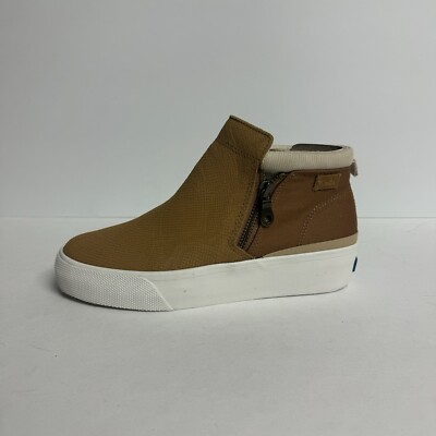 Keds Womens Cooper Snake Embossed Sneaker Tan Size 6 M