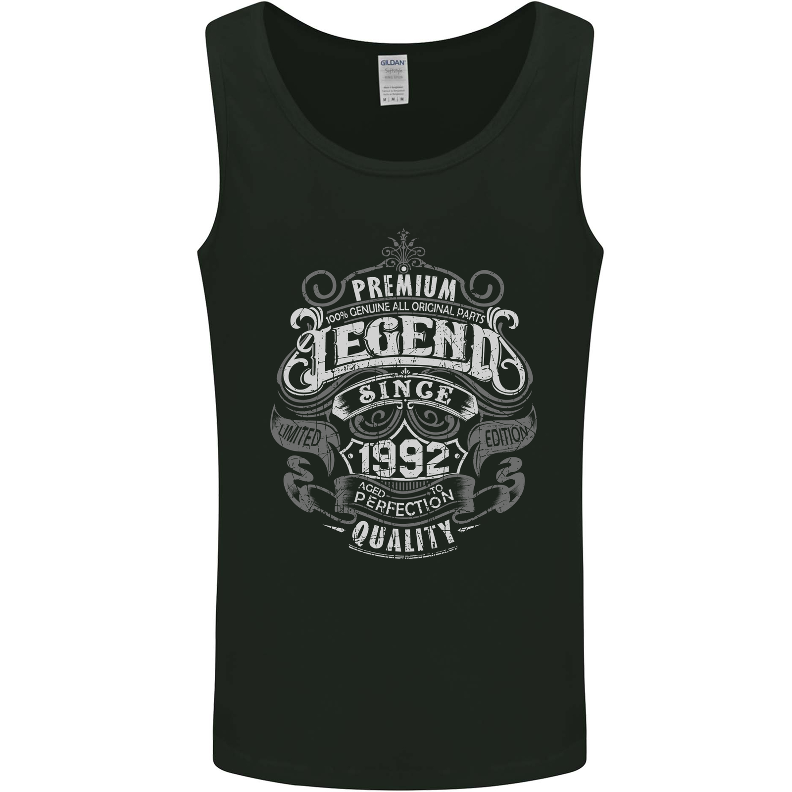 Premium Legend 33rd Birthday 1992 Mens Vest Tank Top