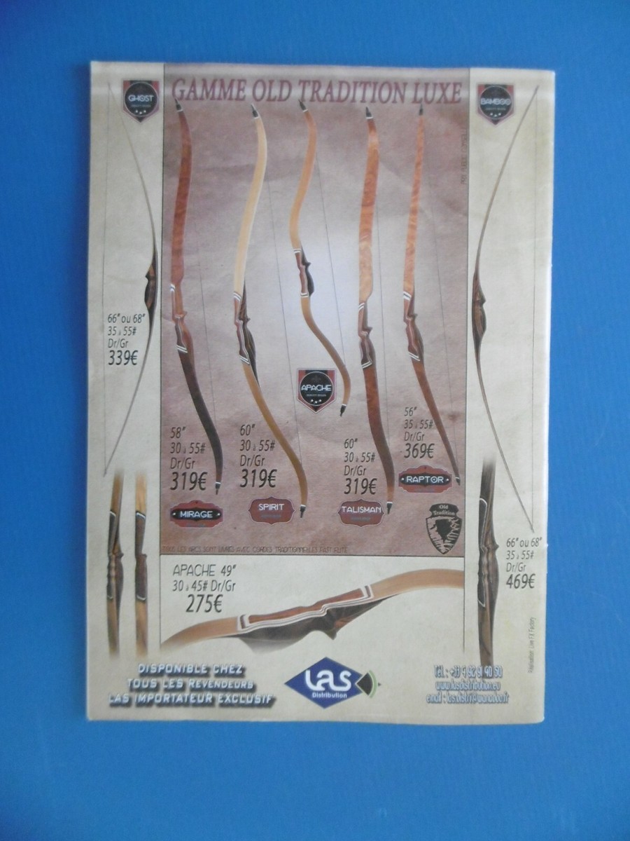 CHASSE A L'ARC n°3 daté de 2013 - REVUE CHASSE A L'ARC