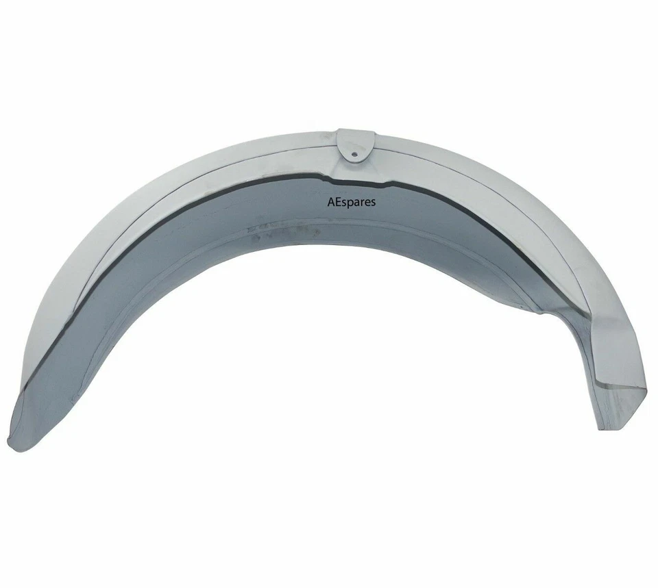 Guardabarros trasero para guardabarros Triumph acero crudo vintage 6T 650cc Thunderbird Foto 3 de 4