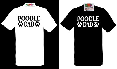 Pudel Hund T-Shirt Papa