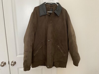 RC Comstock Expedition Lined Men s Jacket Brown Size XLT