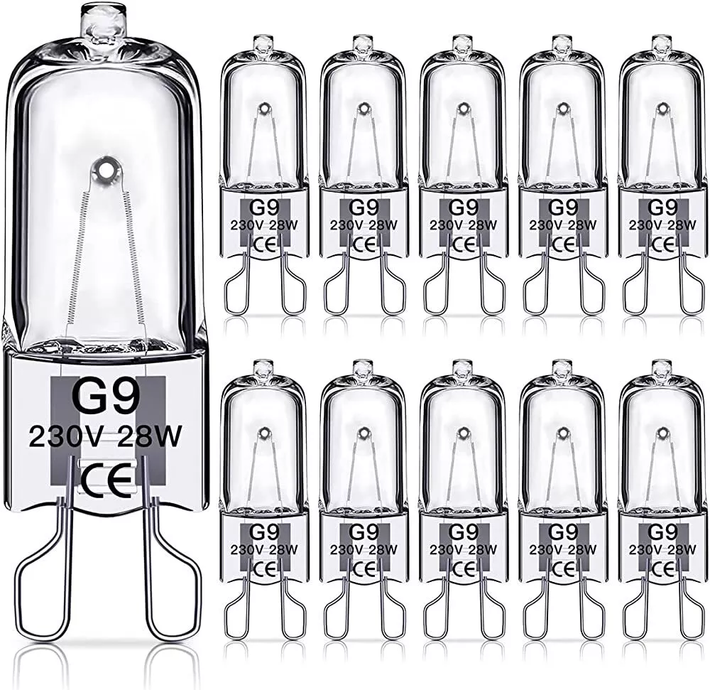 28w g9 sales halogen bulb dimmable