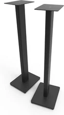 Kanto ST34 34" Floor Speaker Pair of Stands with Black MDF Base (2023)