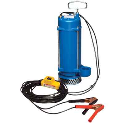 Sandpiper PortaPump  43 GPM 12-Volt Submersible Utility Pump w/ 30' Power...