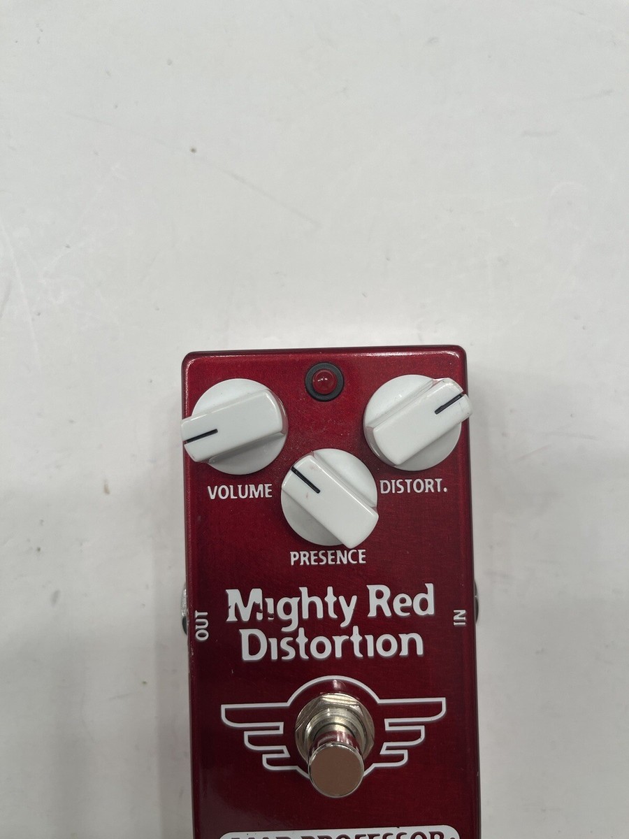 Mad Professor Mighty Red Distortion Overdrive Guitar Effect Pedal