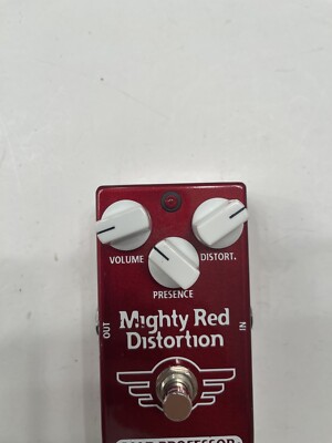 Mad Professor Mighty Red Distortion Overdrive Guitar Effect Pedal