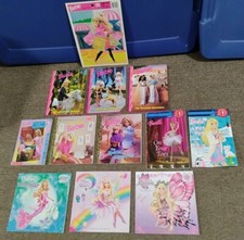 Vintage Children's Books Barbie Books  Puzzle Lot