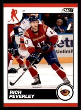 2010-11 Score Glossy #57 Rich Peverley Atlanta Thrashers