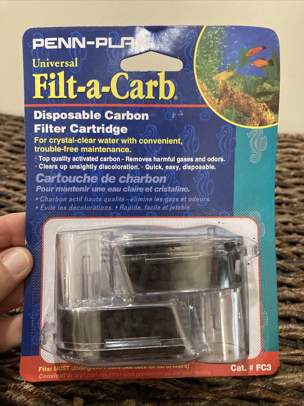 Penn Plax Universal FiltaCarb disposable Carbon Filter Cartridge 2