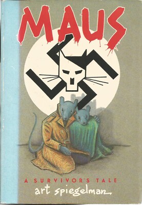 ART SPIEGELMAN MAUS ALMOST-FIRST PRINTING (SEPT 1986) TRADE PB NICE COPY