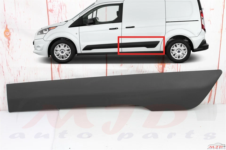 FOR FORD TRANSIT CONNECT 2014-2022 LEFT DRIVER SIDE SLIDING DOOR TRIM MOLDING - Image 2 of 4