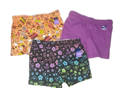 Lot of 3 Basic Editions Girls Toddler Shorts XS 4 5 Bottoms