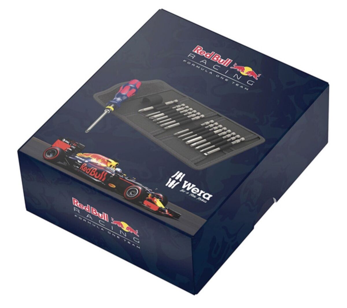 Wera Red Bull Kraftform Kompakt 60 Stainless RBR Screwdriver Wera Red Bull Kraftform Kompakt 60 Stainless RBR Screwdriver
