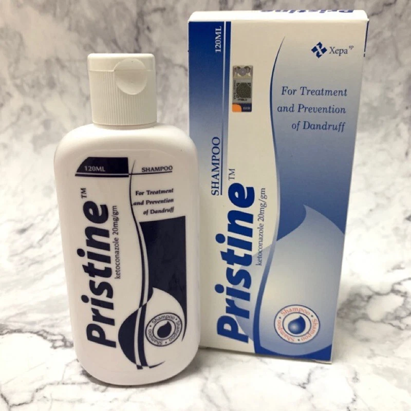 Pristine Hair Shampoo 120ml Dandruff Treatment eBay