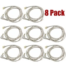 8x EAC64CL MMCX Cable For SHURE SE215 SE315 SE425 SE535 SE846 In-Ear Earphone