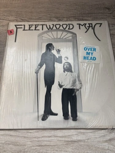 Fleetwood Mac Self-Titled Vinyl LP Record Hype Lyric Inner Over My Head PG3