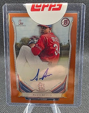 2014 Bowman - Retail Prospect Autographs Alex Reyes #PA-AR Orange /250 (AU, RC)