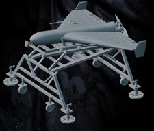 3D Printed 1/72 russian kamikaze drone shahed-136 launcher Unpainted Model Kit
