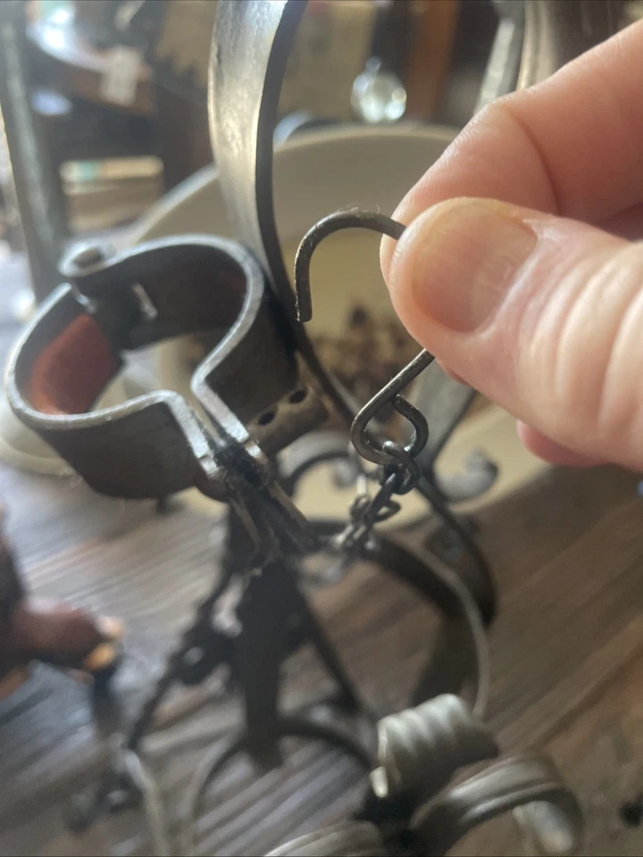 Vintage Wrought Iron Asbach Uralt 3 Liter Brandy Pourer Made In Germany - Image 4 of 4