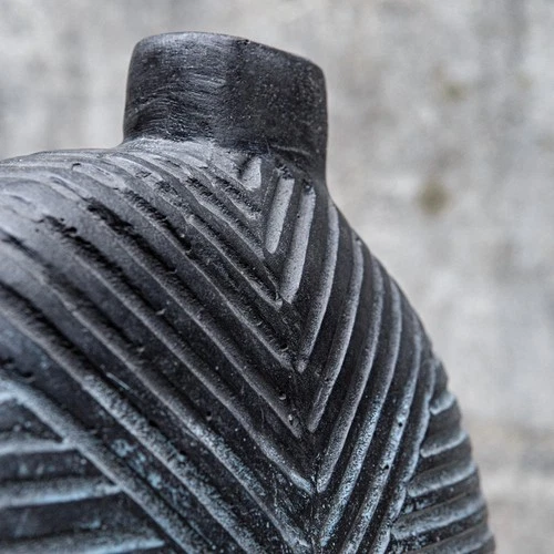 Uttermost 17114 Viewpoint 13.5"W Table Vase - Black - Picture 2 of 5