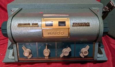 Vintage Maico Electronics Inc MA 2B Audiometer hearing testing Serial # 15179