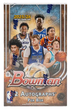 2025-26 Bowman NBA Basketball Factory Sealed Unopened Hobby Box