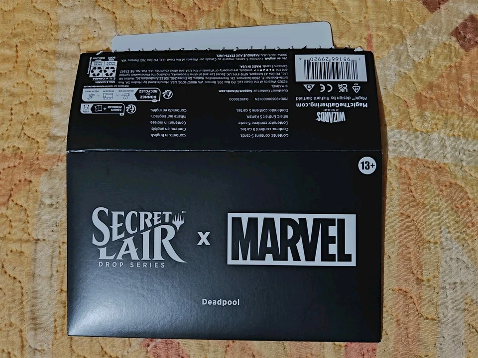 MTG - Secret Lair x Marvel's Deadpool MAGIC THE GATHERING non foil - Immagine 3 di 3