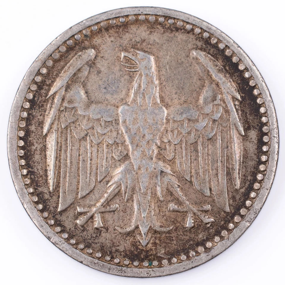 1924-J Germany 3 Mark Weimar Republic Silver .2411 ASW - Image 2 of 3