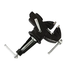 Portable 70mm 360º Swivel Portable Table Bench Vice Clamp Mini Vise Anvil New